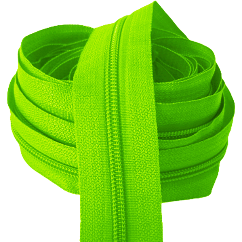 Zíper Nº5 com 5 Metros Cor Verde
