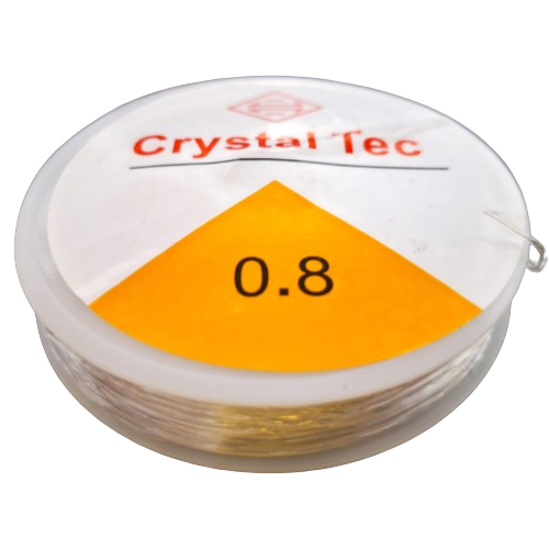 Fio de Silicone para Pulseira 0.8mm Rolo com 10 metros