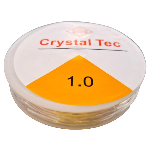 Fio de Silicone para Pulseira 1.0mm Rolo com 10 metros