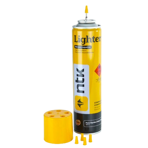 Gás Butano Refil para Isqueiro Recarregável 300ml Nautika