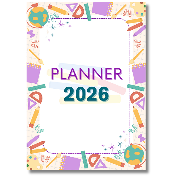Planner do Professor 2026 em PDF
