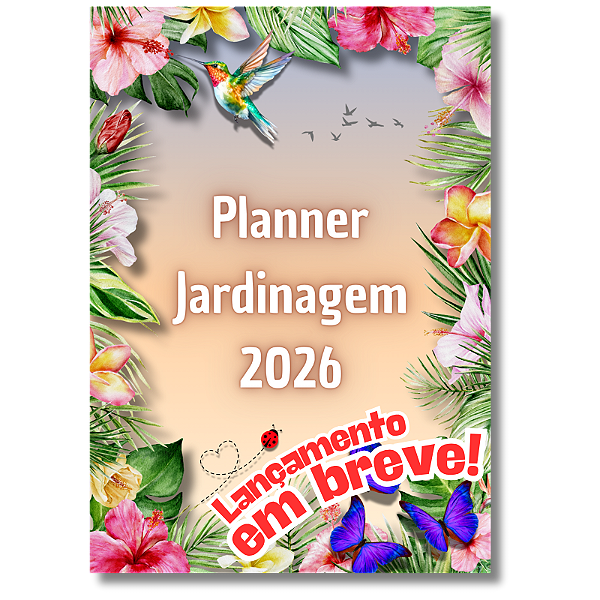 Planner de Jardinagem 2026 em PDF