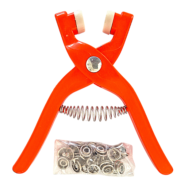Alicate Aplicador de Botão de Pressão Tic Tac de Metal 9.5mm