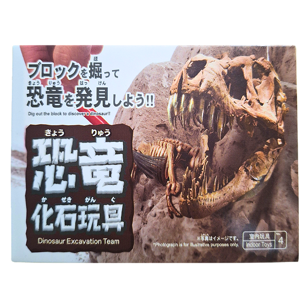 Kit de Escavação Fóssil de Dinossauro de Gesso