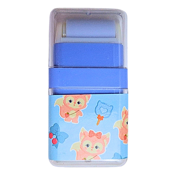 Borracha com Coletor de Resíduos Kawaii Modelo 5