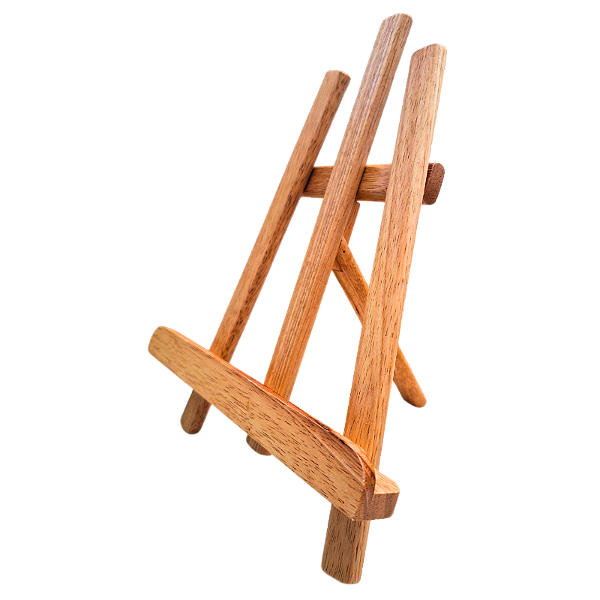 Cavalete de Madeira Suporte para Quadro Tamanho Pequeno