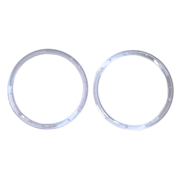 Argola para Alça de Bolsa 12cm 2 Unidades Translúcida
