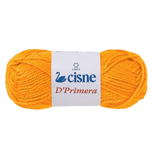 Novelo de Lã para Tricô Crochê 40g 84m Cisne D'Primera Cor 302 Coats