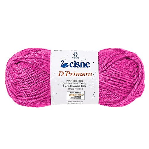Novelo de Lã para Tricô Crochê 40g 84m Cisne D'Primera Cor 381 Coats