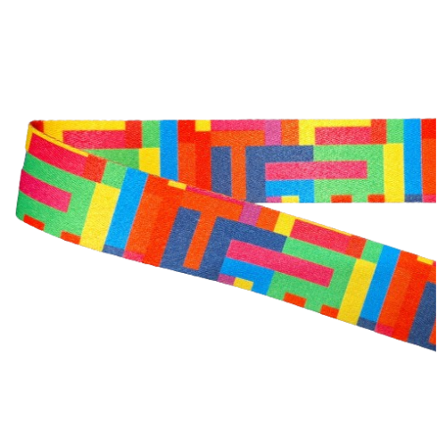 Alça Acetinada 40mm para Bolsa 1 Metro Geométrica Color