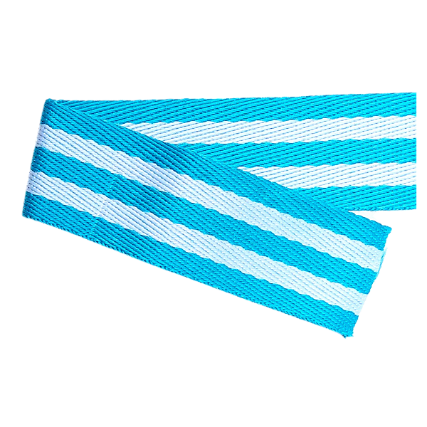 Alça para Bolsa 40mm Chic 1 Metro Azul Branco