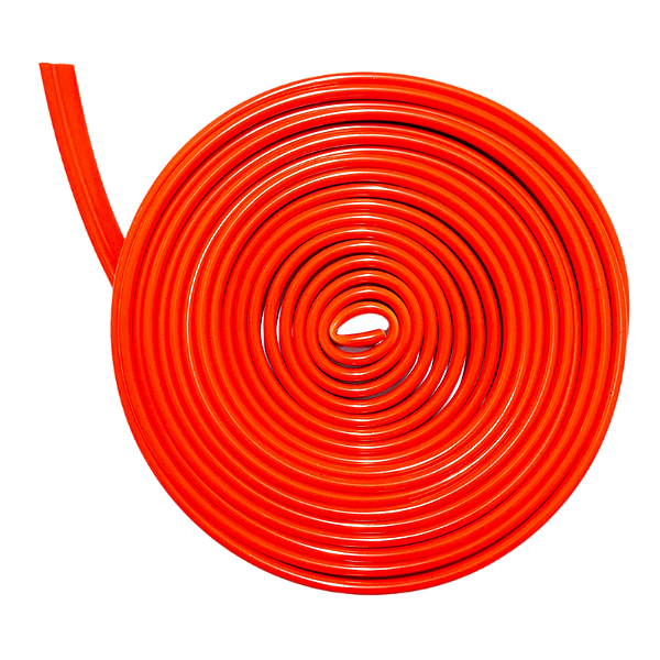 Vivo para Bolsa 11mm PVC 5 Metros Laranja