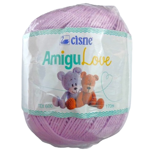 Linha Amigurumi Cisne AmiguLove 170m Cor 1366 Coats