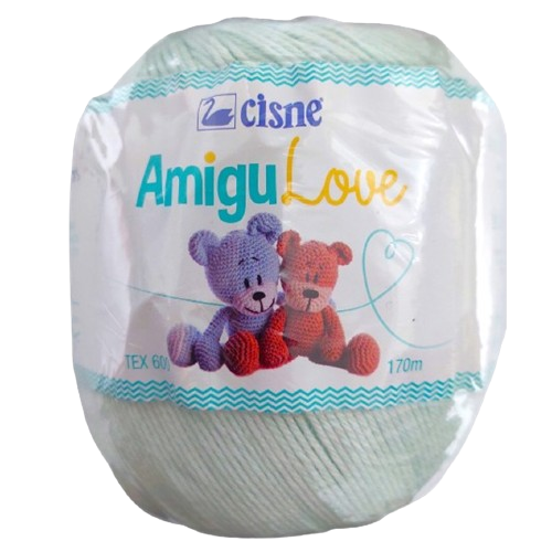 Linha Amigurumi Cisne AmiguLove 170m Cor 158 Coats