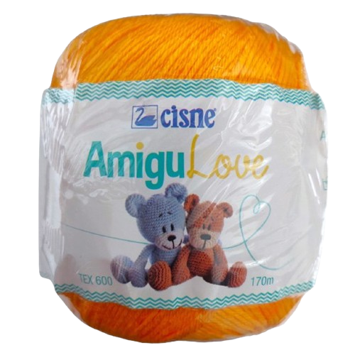 Linha Amigurumi Cisne AmiguLove 170m Cor 303 Coats