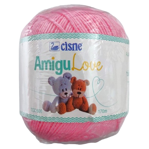 Linha Amigurumi Cisne AmiguLove 170m Cor 1094 Coats