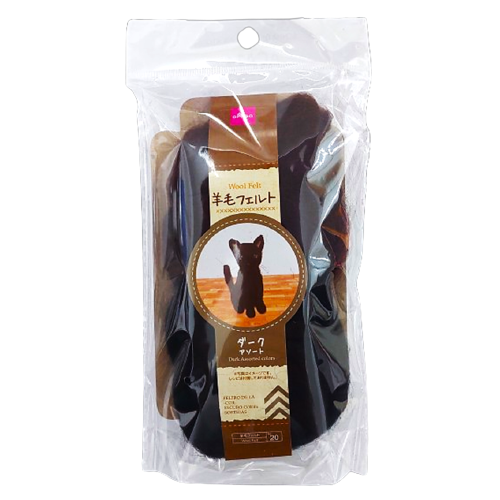 Lã para Feltragem de Artesanato 20g Gato Daiso