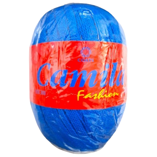 Linha para Crochê Camila Fashion 100% Algodão Cor 01175 Coats