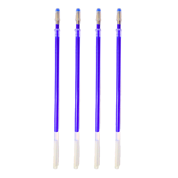 Refil Caneta Fantasminha 4 Unidades Azul