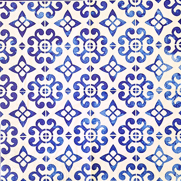 Guardanapo para Decoupage 33x33 Azulejo Português