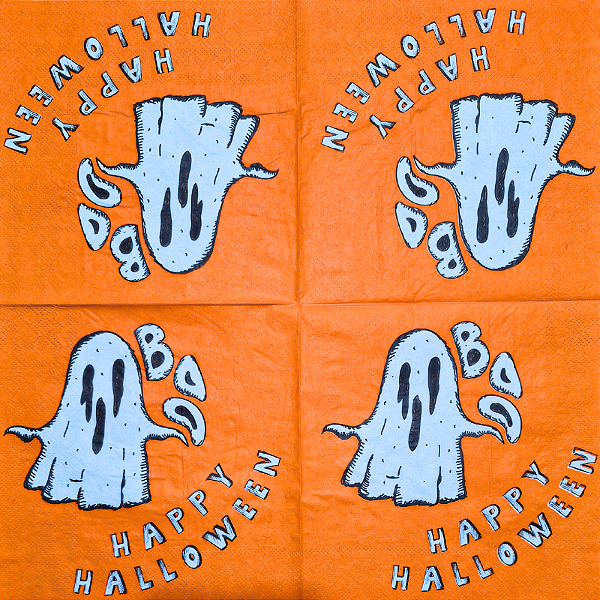 Guardanapo para Decoupage 33x33 Happy Halloween Modelo 2