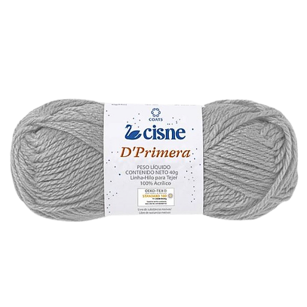 Novelo de Lã para Tricô Crochê 40g 84m Cisne D'Primera Cor 930 Coats
