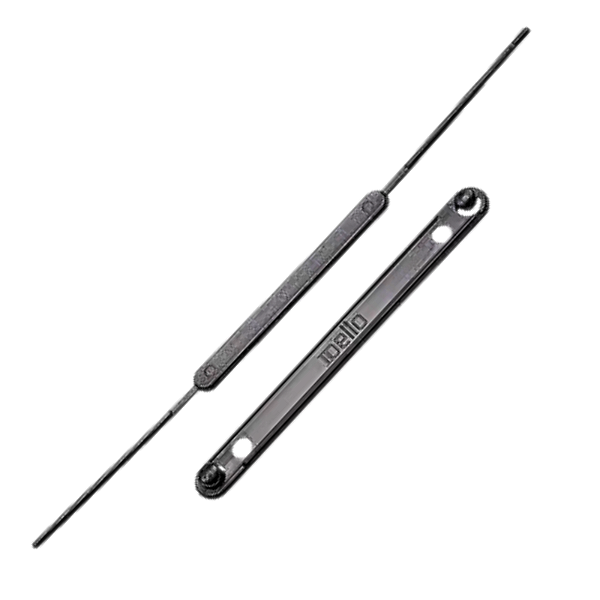 Grampo Trilho Plástico Preto 5 Unidades Dello