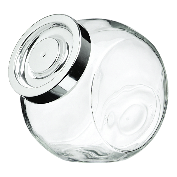 Pote Organizador de Vidro com Tampa 180 ml