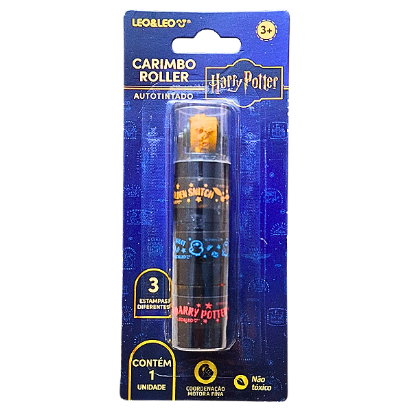 Carimbo Roller Autotintado Harry Potter 3 Estampas