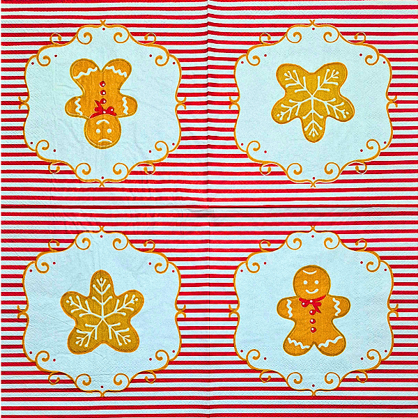 Guardanapo para Decoupage 33x33 Tema Natal Modelo 22