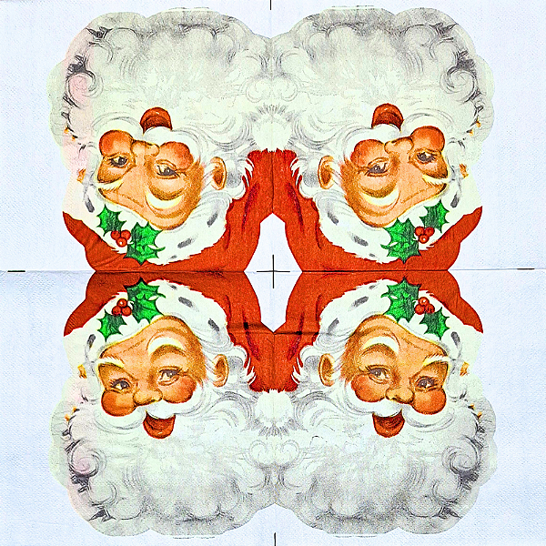 Guardanapo para Decoupage 33x33 Tema Natal Modelo 28