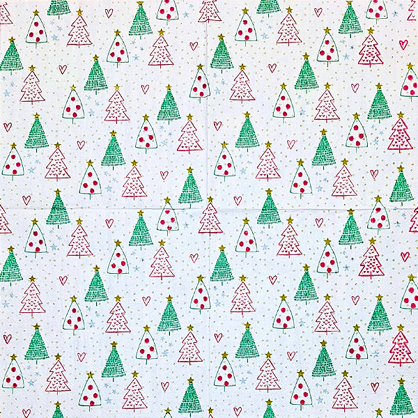 Guardanapo para Decoupage 33x33 Tema Natal Modelo 31
