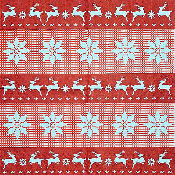 Guardanapo para Decoupage 33x33 Tema Natal Modelo 34