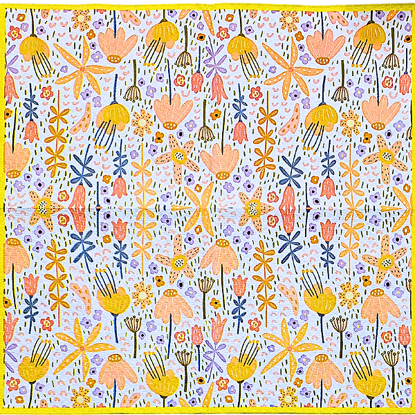 Guardanapo para Decoupage 33x33 Flores da Lituânia