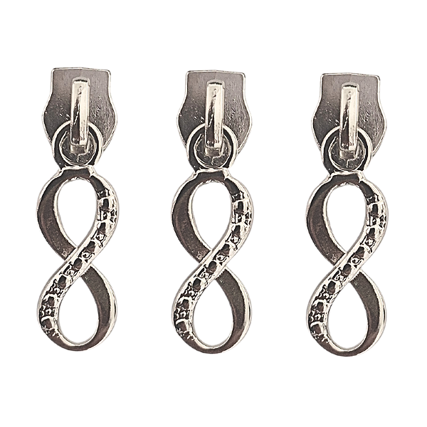 Cursor Para Zíper Nº5 Infinito 3 Unidades