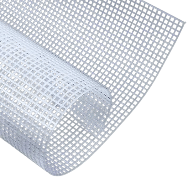 Tela para Estruturar Bolsa 42x60 Malha Chenille Branca