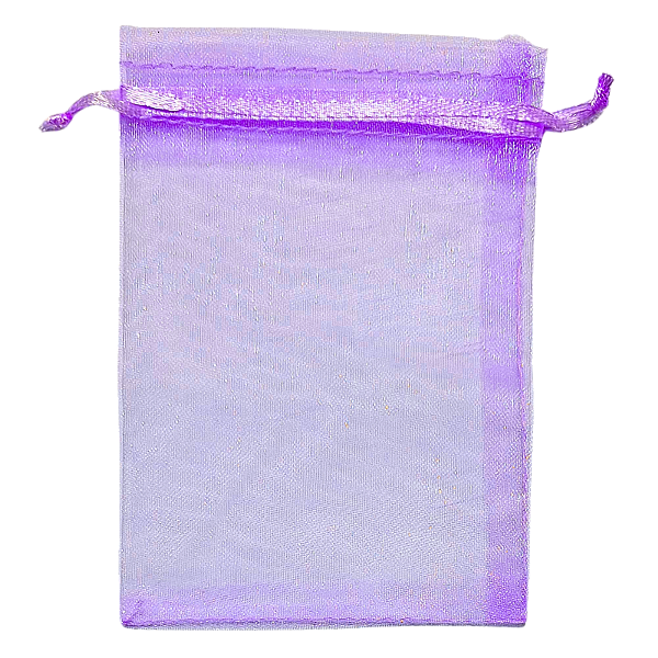 Saco Organza 9x12 Cor Lilás 10 Unidades
