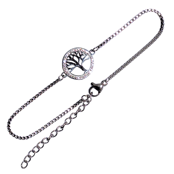 Pulseira Árvore da Vida Prata