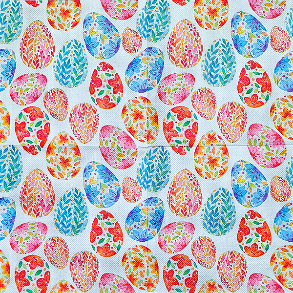 Guardanapo para Decoupage 33x33 Páscoa Modelo 6