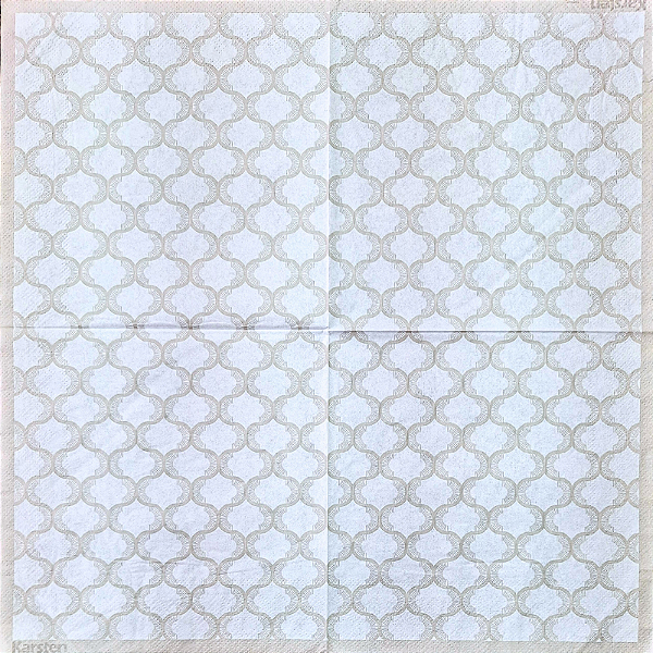 Guardanapo para Decoupage 33x33 Ornamento Karsten