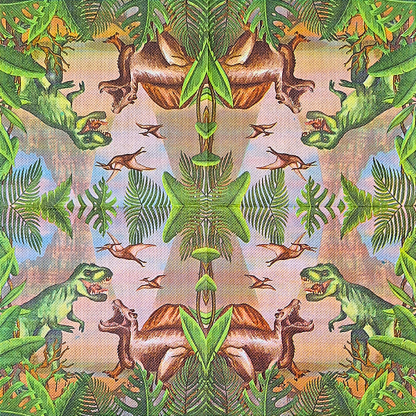 Guardanapo para Decoupage 33x33 Era dos Dinossauros