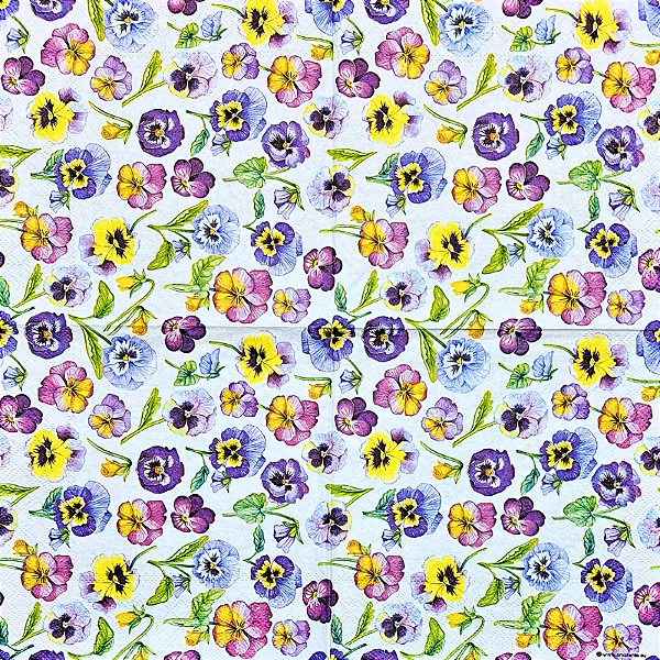 Guardanapo para Decoupage 33x33 Mar de Amor Perfeito