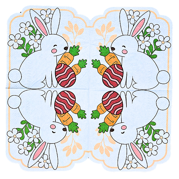 Guardanapo para Decoupage 33x33 Páscoa Modelo 9