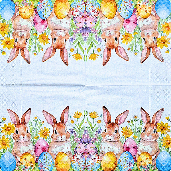 Guardanapo para Decoupage 33x33 Páscoa Modelo 11