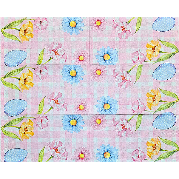 Guardanapo para Decoupage 33x40 Páscoa Modelo 13