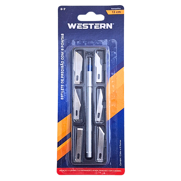Estilete de Precisão com 6 Pontas E-7 Western