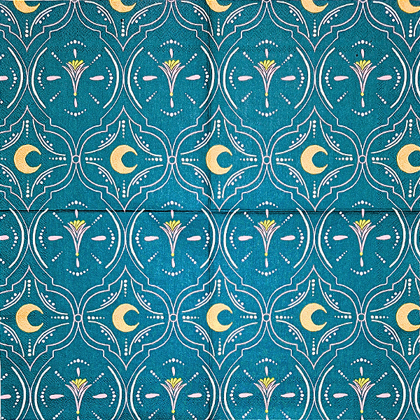 Guardanapo para Decoupage 33x33 Estilo Art Nouveau