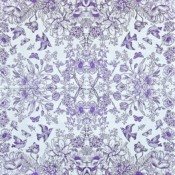 Guardanapo para Decoupage 33x33 Natureza Francesa