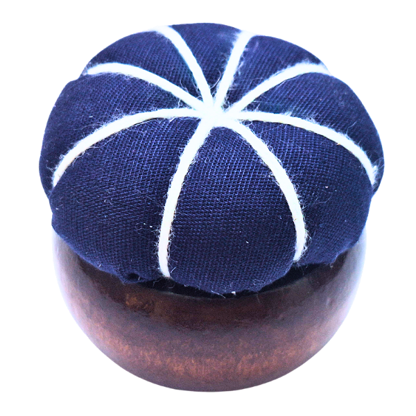 Alfineteiro para Agulhas de Bordado Sashiko Azul Modelo 2