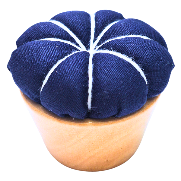 Alfineteiro para Agulhas de Bordado Sashiko Azul Modelo 3